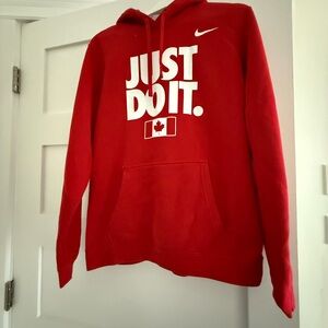 Nike Red Hoodie